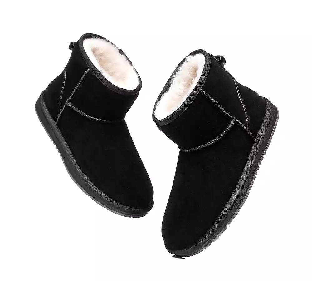 UGG Australian Shepherd Australian Genuine Sheepskin Unisex Mini Classic Suede Boots