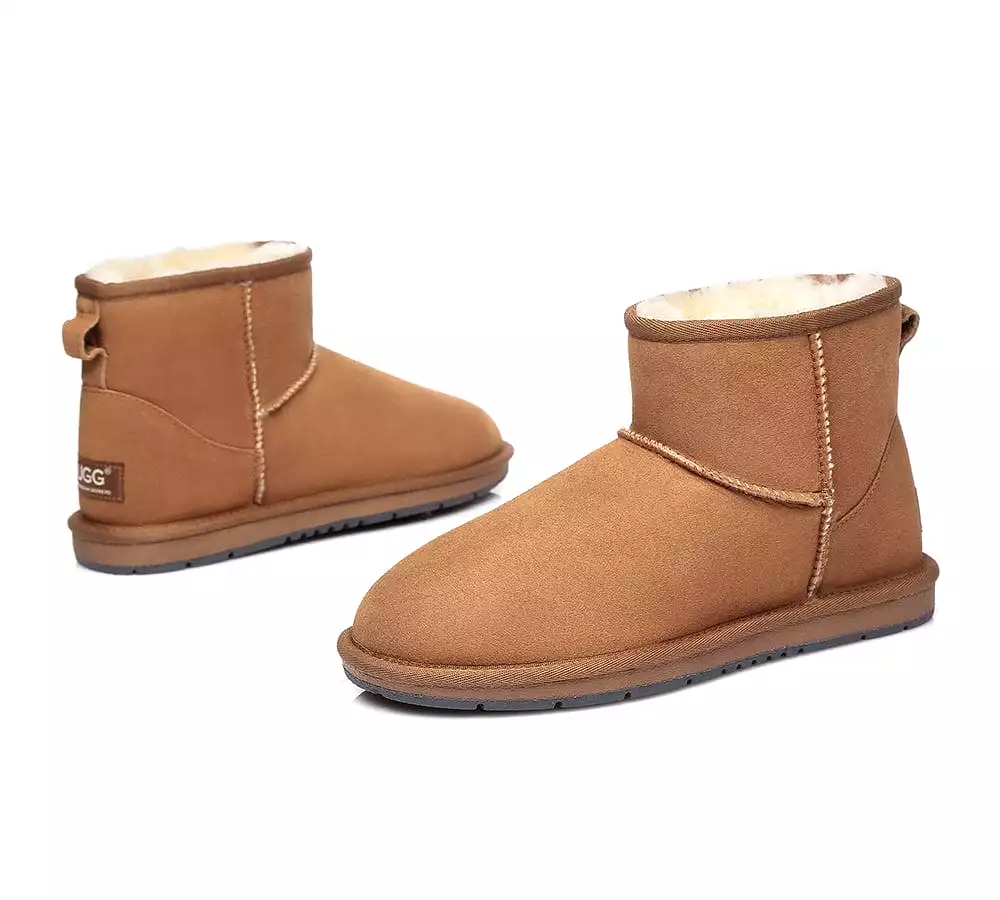 UGG Australian Shepherd Australian Genuine Sheepskin Unisex Mini Classic Suede Boots