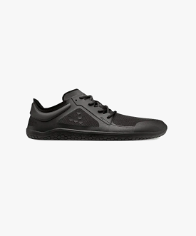 Vivobarefoot Primus Lite III Obsidian Textile Mens Sneakers