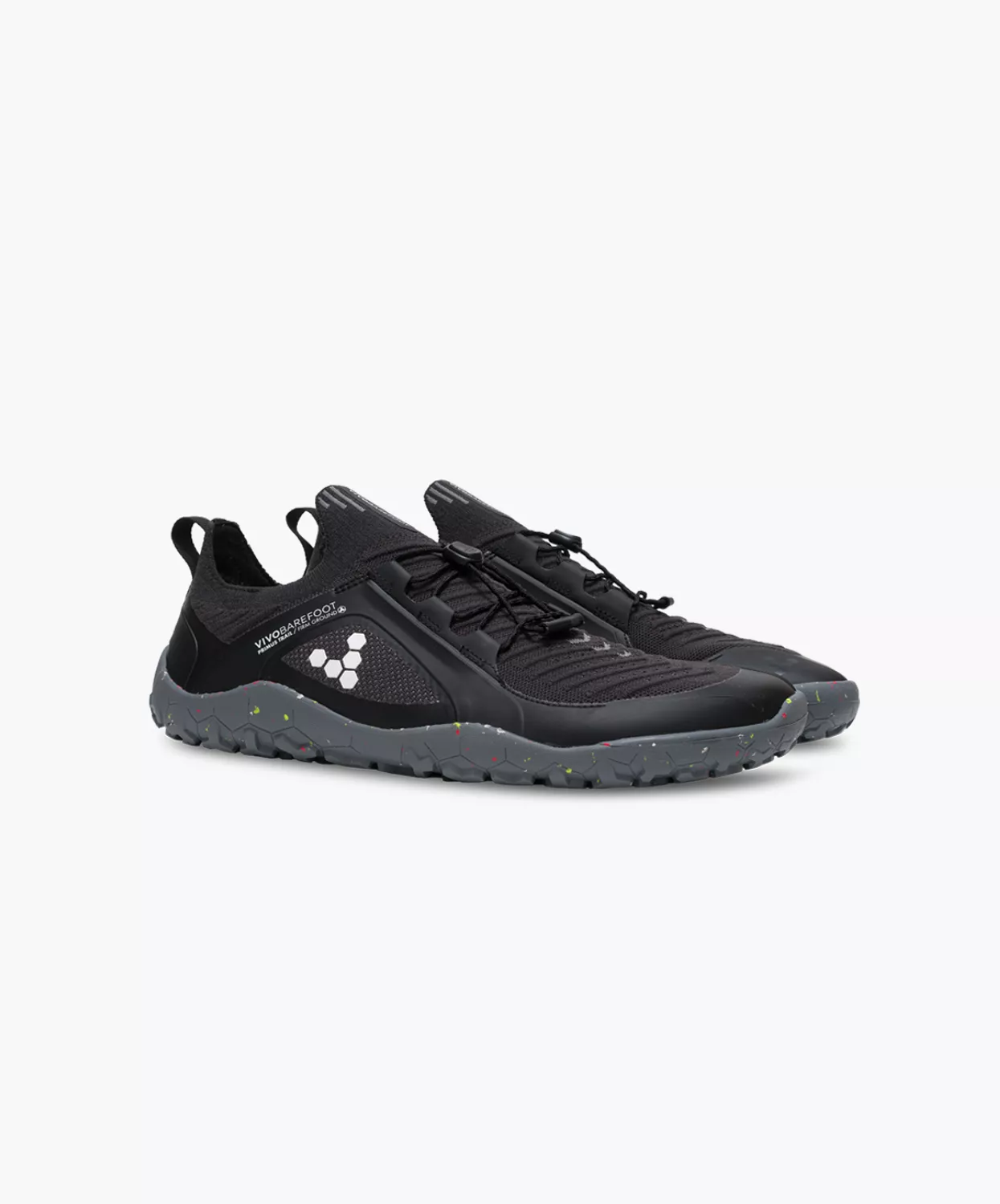 Vivobarefoot Primus Trail Knit FG Mens Sneakers Black