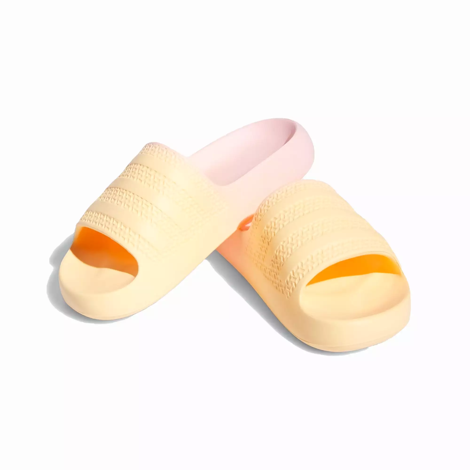 WMN'S ADILETTE AYOON 'ACID ORANGE/PINK'