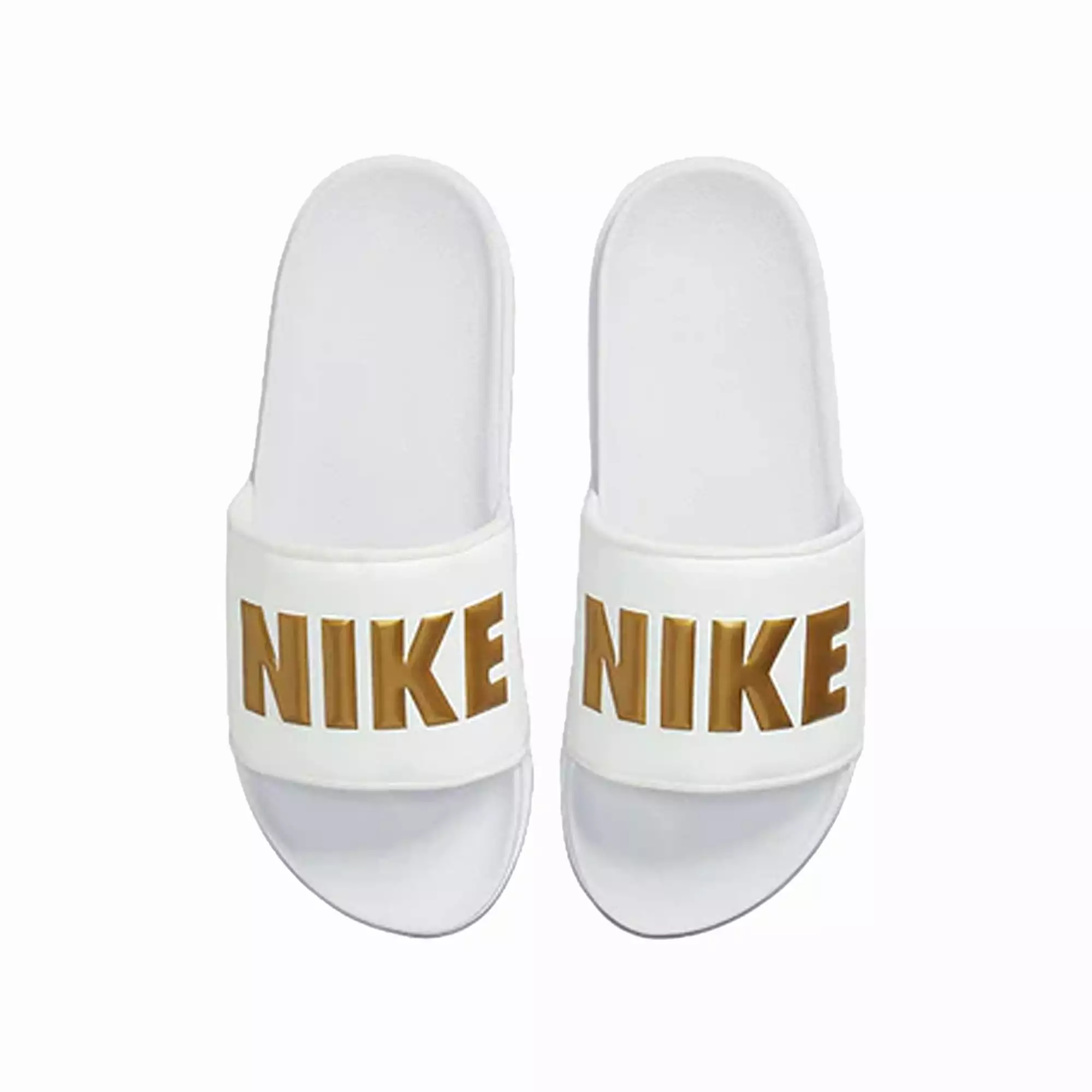 WMN'S OFFCOURT 'WHITE/METALLIC GOLD-WHITE'