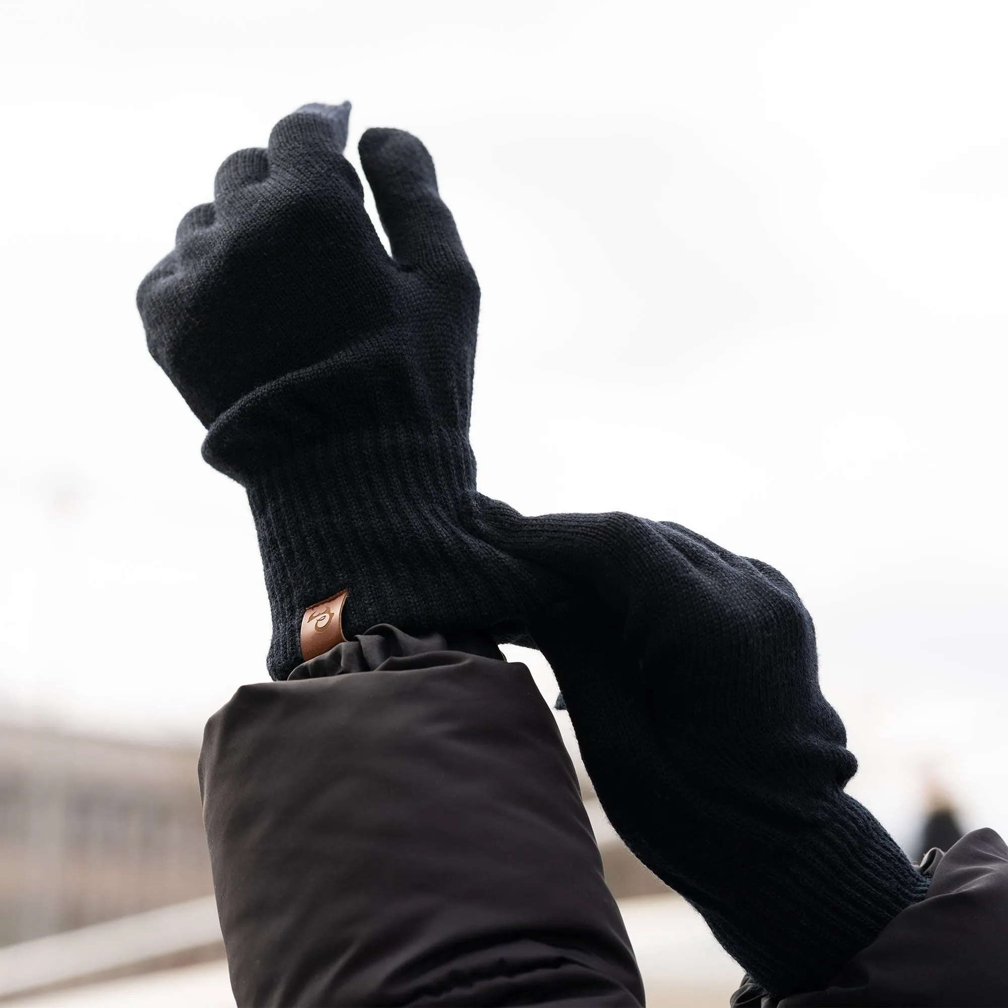 Women's Knit Gloves Merino