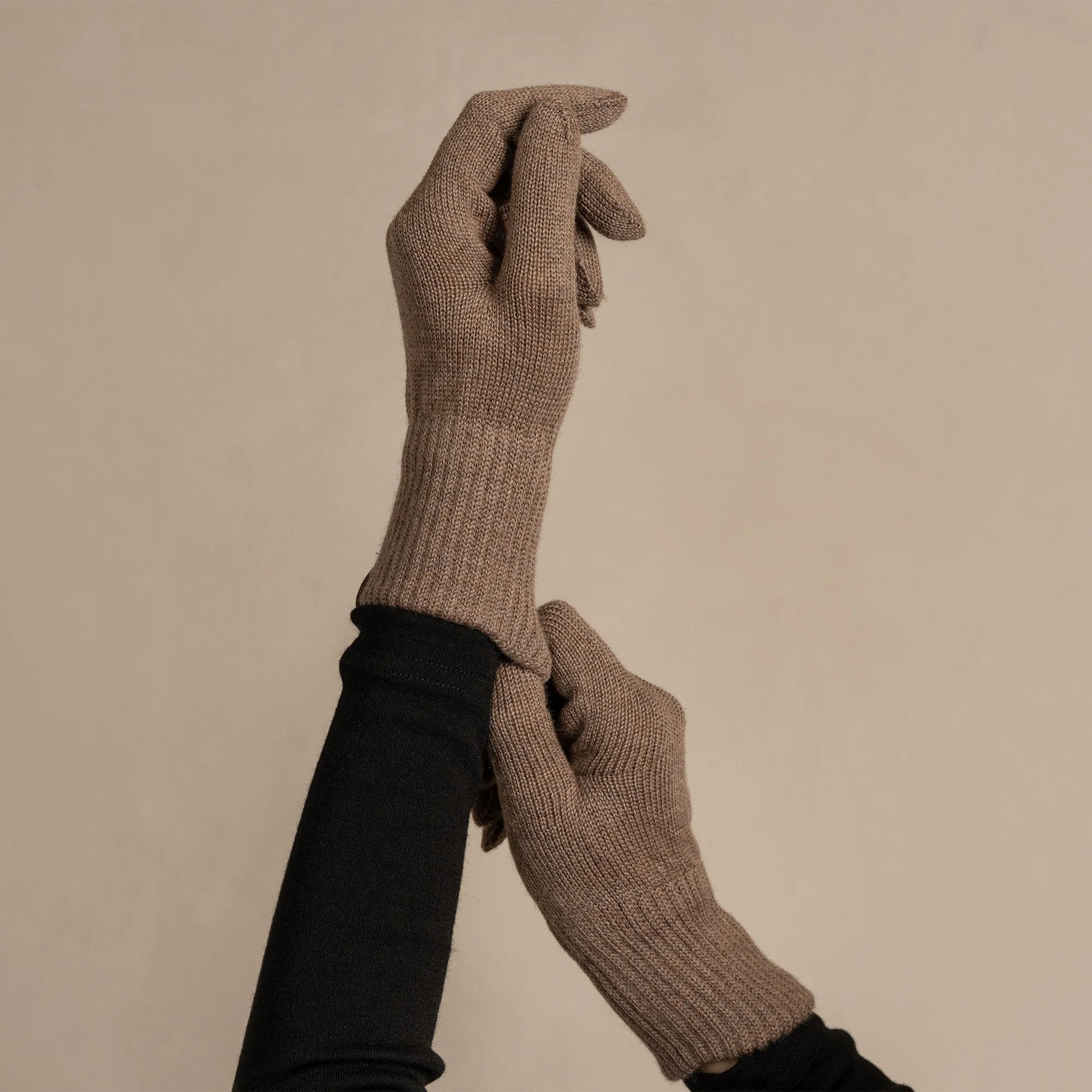 Women's Knit Gloves Merino